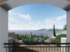 Stunning sea view two bedrooms apartment 105 m2 in Lustica Bay