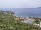 Luxurious seaside villa in Glavaticici with pool next to the sea