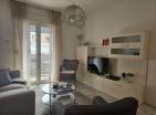 Stylish one bedroom apartment 39 m2 in Tivat with terrace and bay view