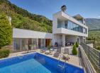 Luxury villa in Kovac with breathtaking bay views and pool
