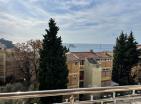 Stunning 64 m2 one bedroom apartment in Petrovac with sea view terrace