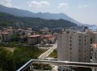 Sea view sunny one bedroom 48 m2 flat in Bečići, 200m to beach