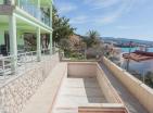 Seaside dream 363 m2 house in Dobra Voda with pool and stunning views