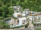 Exclusive new 154 m2 townhouse in Tivat with sea views and pool