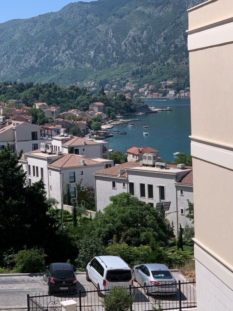 Stunning sea view 52 m2 apartment with terrace in Dobrota, Kotor