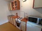 Sunny 55m2 flat in Budva with one bedroom on the 4 floor with view to green park