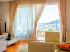 big flat in budva with panoramic view to the sea