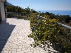 Luxury coastal 218m villa in Blizikuće with panoramic views and modern amenities