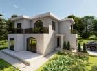 Luxury modern 225 m2 house in Bar with panoramic sea views and pool