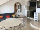 Panoramic Bay view 50 m2 flat in Tivat with huge terrace