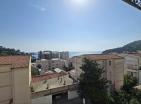 Stunning sea view 50m2 apartment in Petrovac, steps from beach