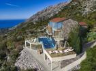Stunning sea view hotel in Petrovac with pool and 6 apartments