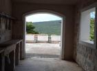 200 m2 house in Bigova with sea and mountain views