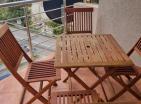 Furnished 46 m2 flat in Petrovac with garage parking