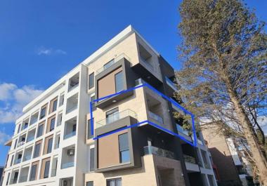 New Ulcinj 50 m2 flat with terraces in modern building with parking
