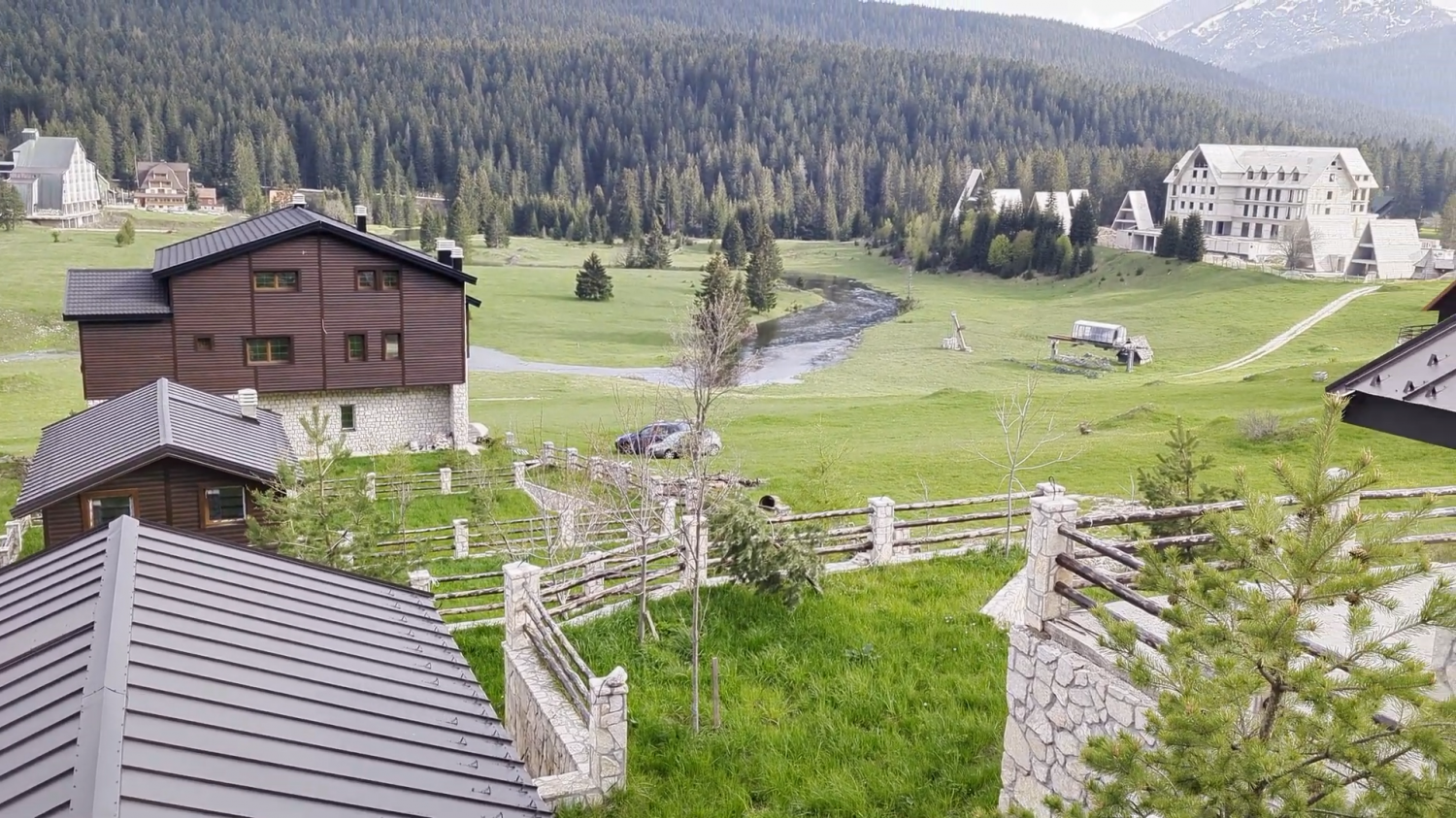 Luxurious retreat villa in Žabljak with spa and pool and panoramic views