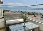 Luxury sea view 50 m2 apartment in Đenovići with panoramic sea view
