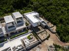 New luxury villa in Krašići, Tivat with panoramic sea views and pool