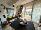 Seaside 38m2 studio in Sutomore with sea view terrace and prime location