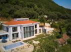 Luxury modern villa in Kumbor, Montenegro with panoramic sea views