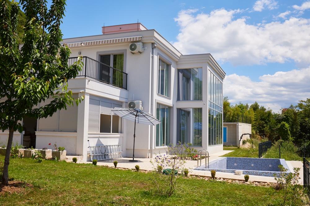 Luxury modern villa in Kumbor, Montenegro with panoramic sea views