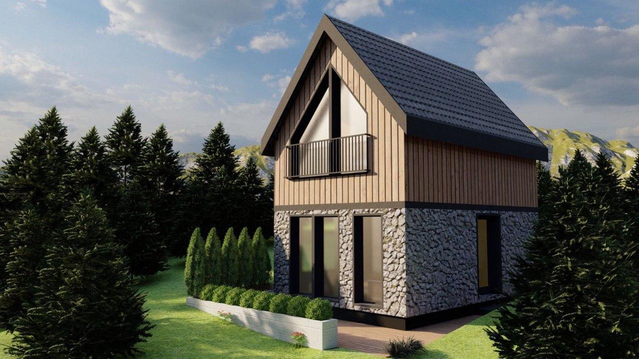 Mountain retreat urbanized 267 m2 land plot in Zabljak near Savin Kuk ski resort