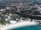 Sea view urbanized 310 m2 land plot in Utjeha, Bar for house or mini hotel