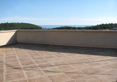 Hightech villa is Sutomore, Zagradze with sea view and terraces