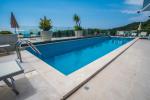 Top villa with pool in Budva with top view to the sea