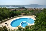 Lux villa in Tivat with 6 bedrooms, large pool, garden and panoramic sea view
