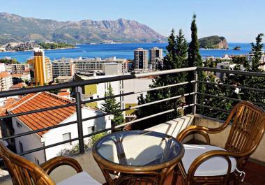 Excellent apartment in Budva 53 m with one bedroom and panoramic view to the sea