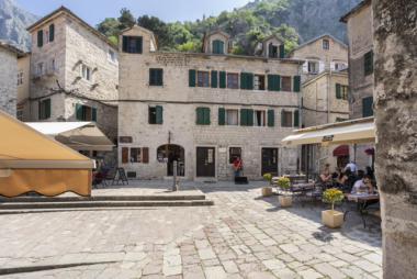 Space for shop in Kotor, Old Town on crowded street