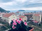 Apartment 42 m2 in Budva with sea view for living or renting out