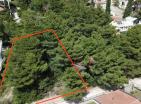 Plot 830 m2 in Bar in pine trees with panoramic sea view for villa or hotel