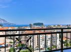 77 m2 flat in Budva with great panoramic view to sea and city